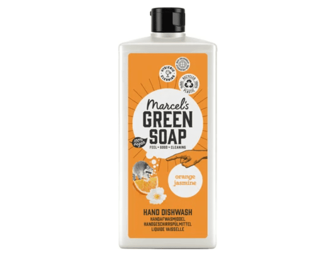 Marcel's Green Soap afwasmiddel sinaasappel & jasmijn