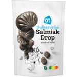 AH Salmiakdrop zout & hard suikervrij