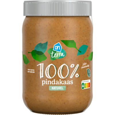 AH terra 100% pindakaas naturel