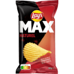 Lay's max ribbelchips naturel