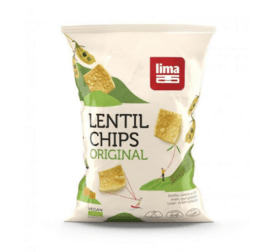 Lima lentil chips original
