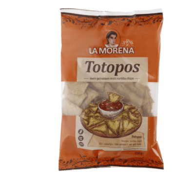 La Morena totopos tortilla chips