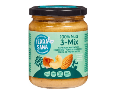 TerraSana 3-mix gemengde notenpasta