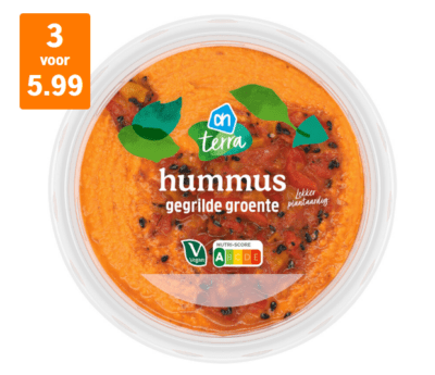 AH hummus gegrilde groenten