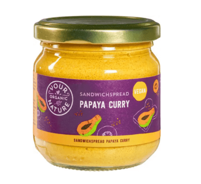 Your Organic Nature sandwichspread papaya curry