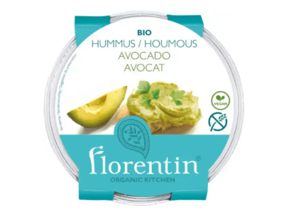 Florentin hummus avocado