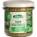Allos groentespread spinazie pijnboompit