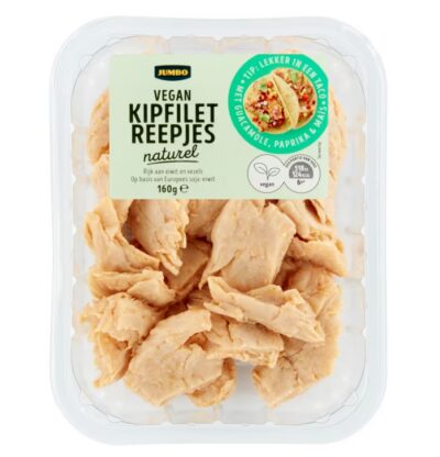 Jumbo Vegan Kipfilet Reepjes Naturel