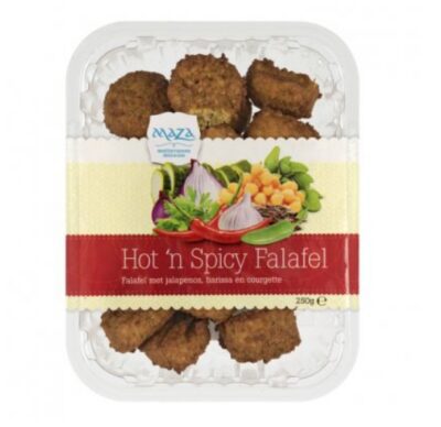 Maza hot 'n spicy falafel