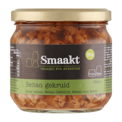 Smaakt seitan gekruid