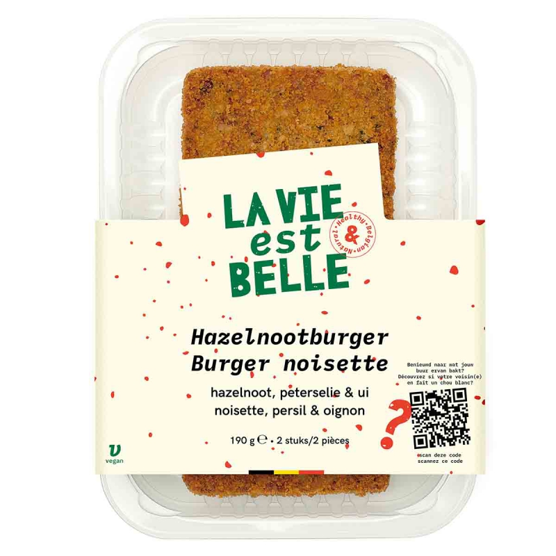 La Vie Est Belle hazelnootburger