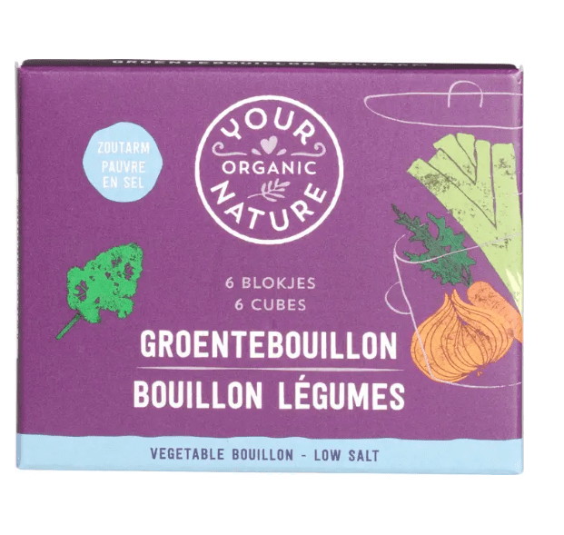 Your Organic Nature groentebouillon zoutarm
