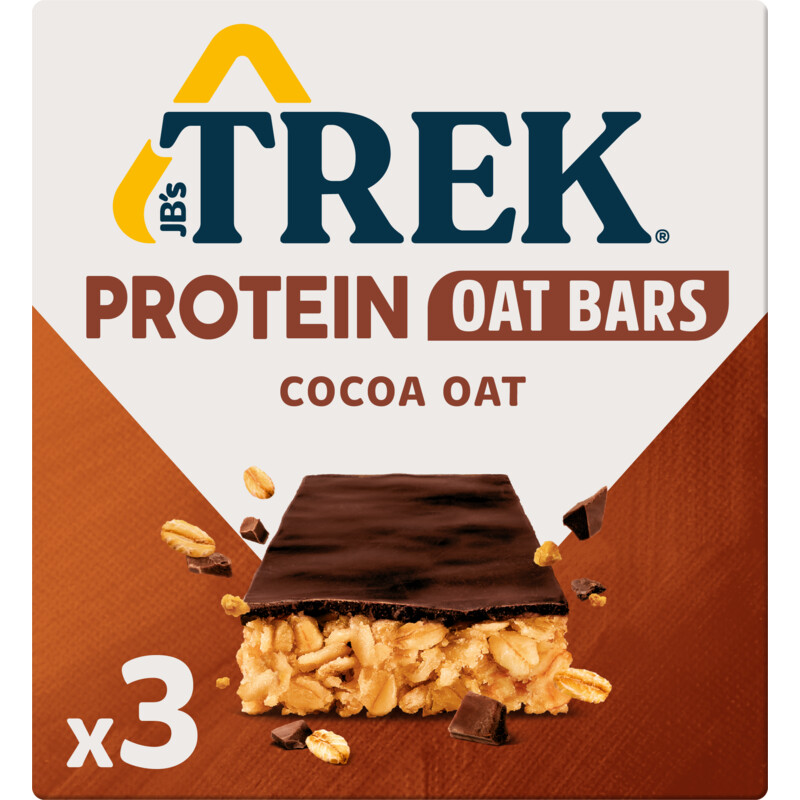 Trek protein oat bars cocoa oat