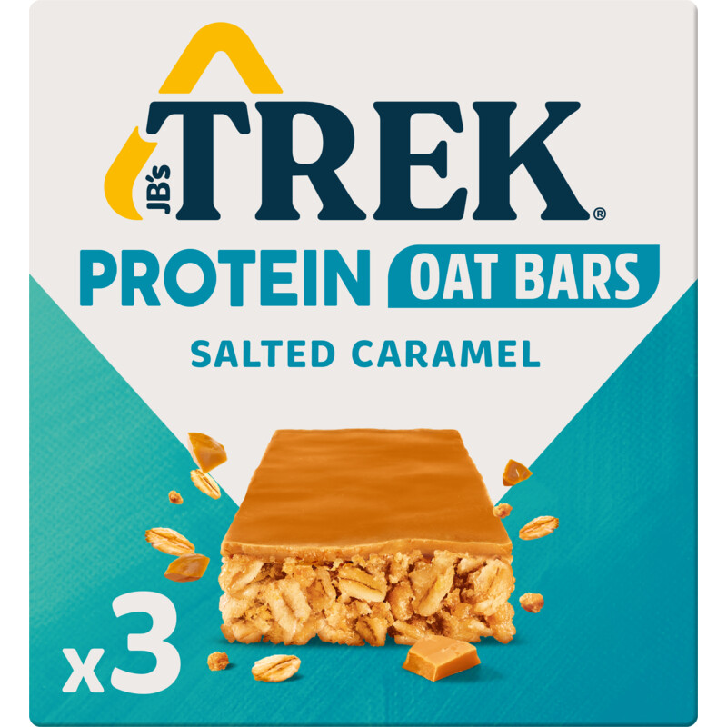 Trek protein oat bars salted caramel