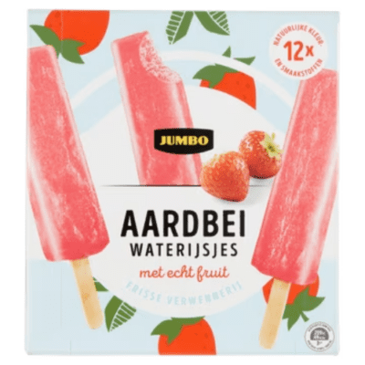 Jumbo waterijsjes aardbei