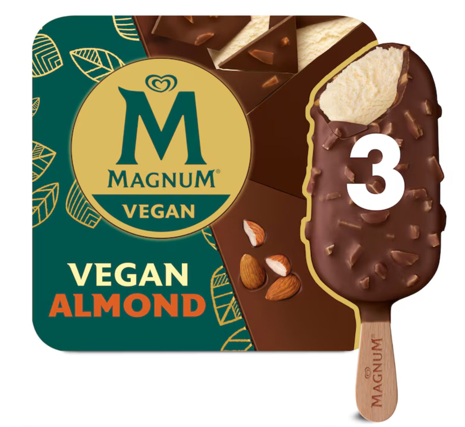 Magnum vegan almond