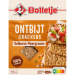 Bolletje ontbijtcrackers volkoren meergranen
