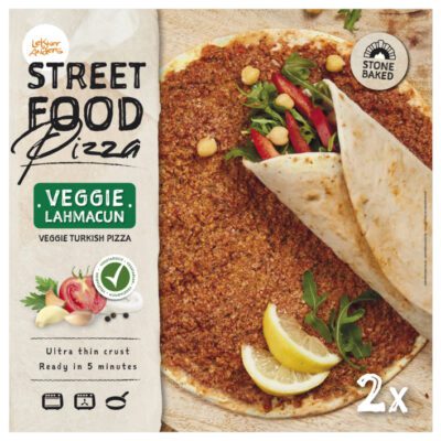 Lekker Anders street food pizza veggie lahmacun