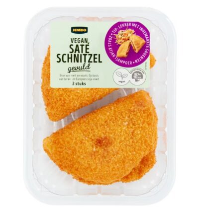 Jumbo Vegan Satéschnitzels Gevuld