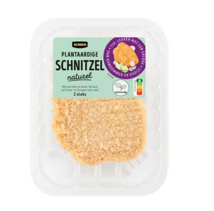 Jumbo schnitzel naturel