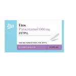 Etos paracetamol zetpillen 500 of 1000 mg