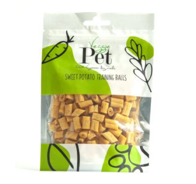 VeggiePet sweet potato training balls