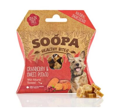 Soopa healthy bites cranberry & sweet potato