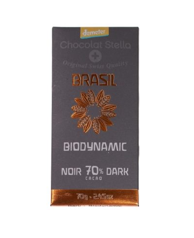 Chocolat Stella dark 70% brasil biodynamic