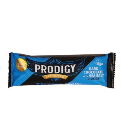 Prodigy dark chocolate with sea salt