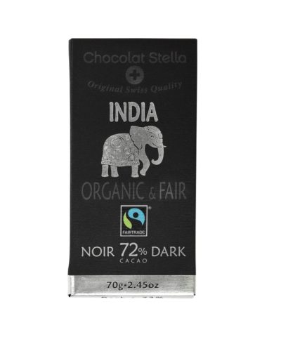 Chocolat Stella dark 72% india