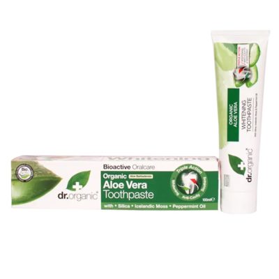 Dr. Organic aloe vera tandpasta