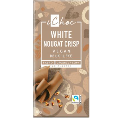 iChoc white nougat crisp vegan m!lk-like