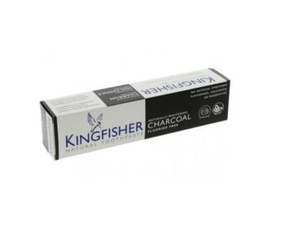 Kingfisher tandpasta charcoal whitening zonder fluoride