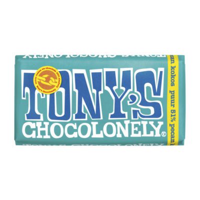 Tony's Chocolonely puur pecan kokos