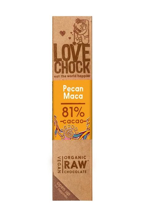 Lovechock raw pecan maca 81%