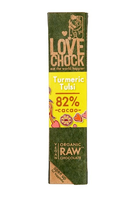 Lovechock raw turmeric tulsi 82%