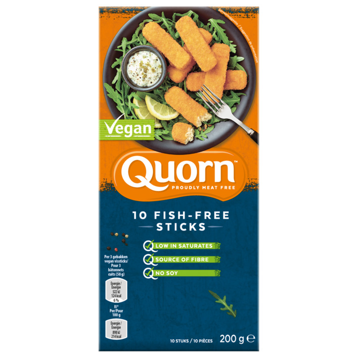 Quorn 10 fish-free sticks