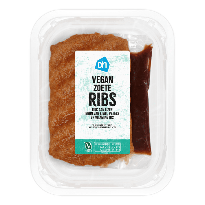 AH vegan zoete ribs