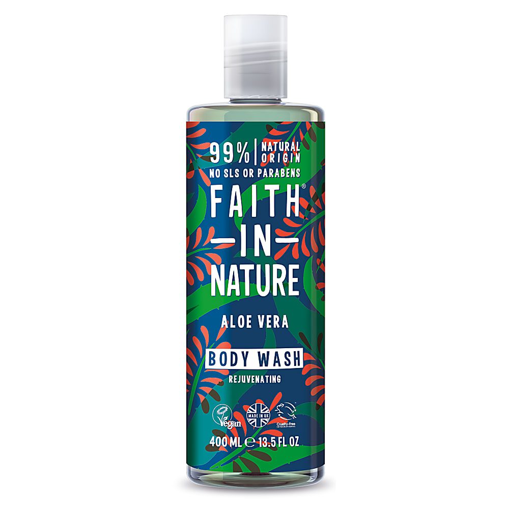 Faith in Nature body wash aloë vera