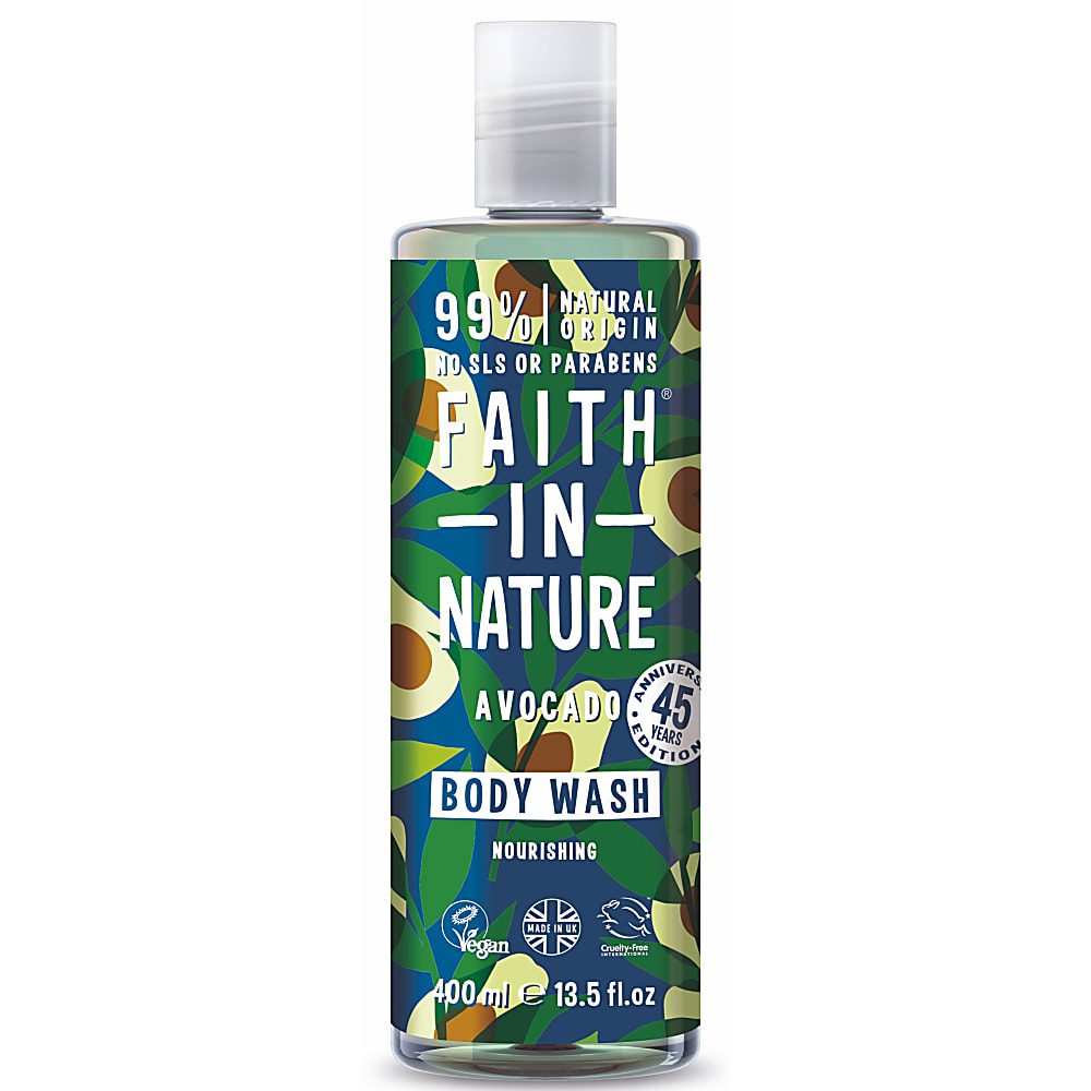 Faith in Nature body wash avocado