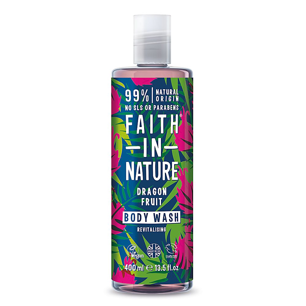 Faith in Nature body wash dragon fruit