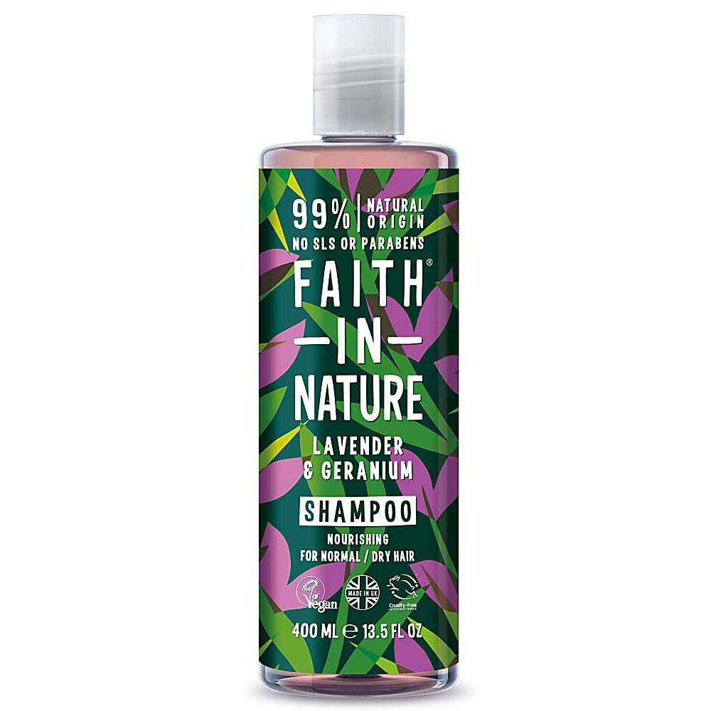 Faith in Nature lavendel & geranium shampoo