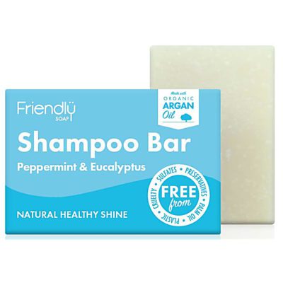 Friendlÿ shampoo bar met pepermunt & eucalyptus