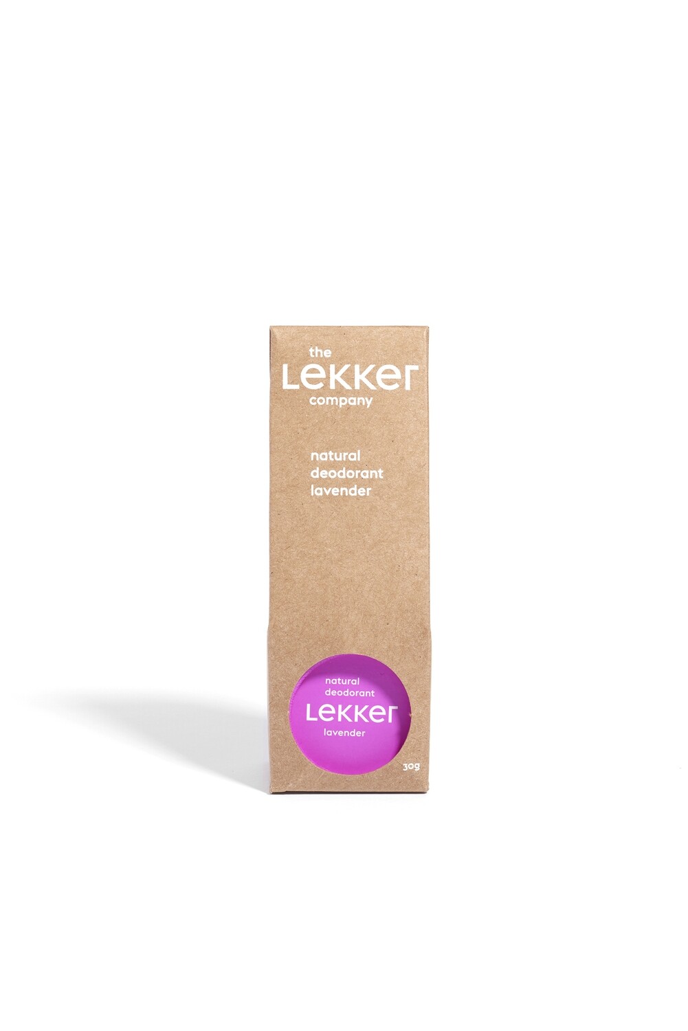 The Lekker Company lavendel deodorant