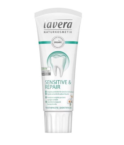 Lavera tandpasta sensitive and repair