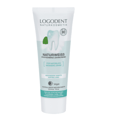 Logona logodent natural white peppermint