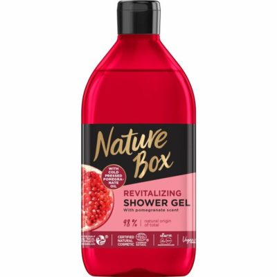 Nature Box pomegranate shower gel