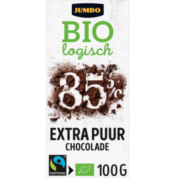 Jumbo biologische extra puur 85%