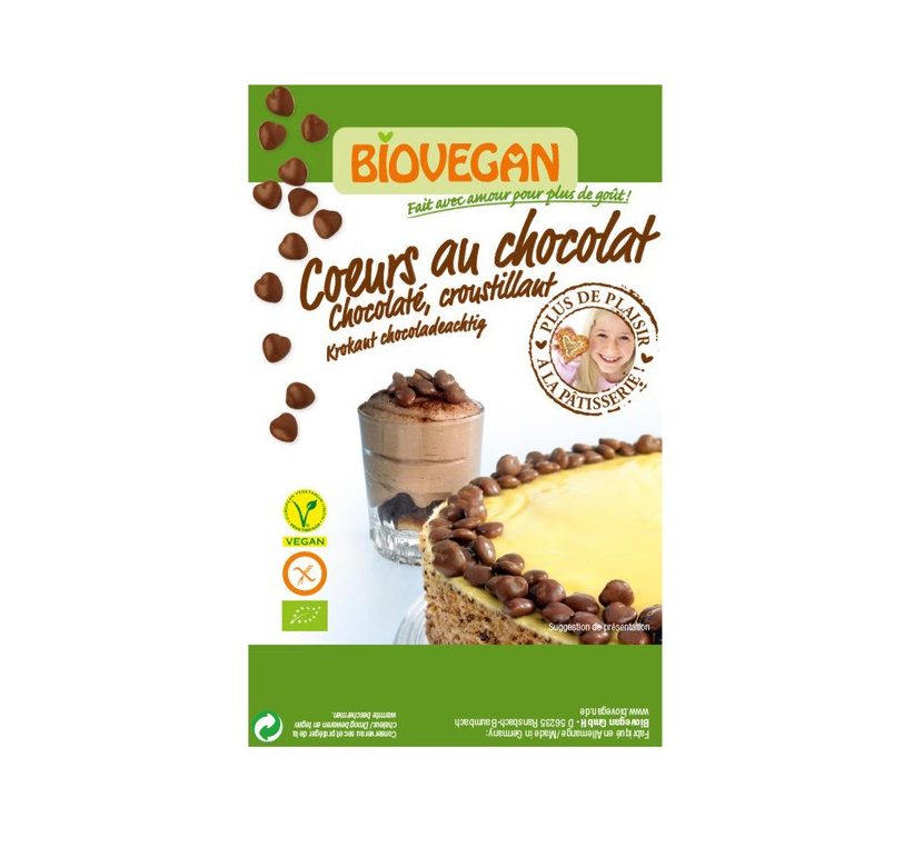 Biovegan chocoladehartjes