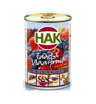 Hak taart & vlaaifruit bosvruchten